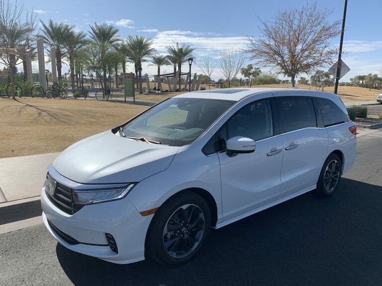 The 2021 Honda Odyssey Elite